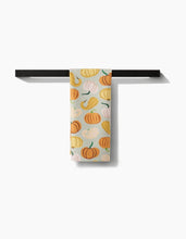 Load image into Gallery viewer, Geometry Pumpkins And Gourds Tea Towel