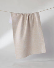 Load image into Gallery viewer, Geometry Whisper Web Tea Towel