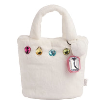 Load image into Gallery viewer, Mud Pie Glitzy Faux Fur Purse