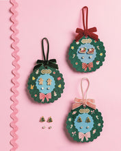 Load image into Gallery viewer, Mud Pie Rhinestone Christmas Earrings