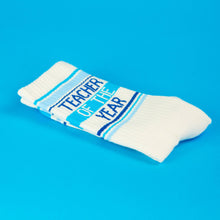 Load image into Gallery viewer, Teacher Of The Year Gym Crew Socks