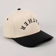 Load image into Gallery viewer, FATHER Upside Down Embroidery Two-Tone Cap