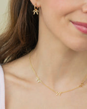 Load image into Gallery viewer, Beautiful Bows - Bow Charm Hoops