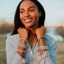 Load image into Gallery viewer, Benedictine Blessing Bracelet - Gold Medals