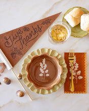 Load image into Gallery viewer, Acorns Give Thanks Dinner Napkin