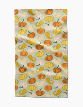 Load image into Gallery viewer, Geometry Pumpkins And Gourds Tea Towel