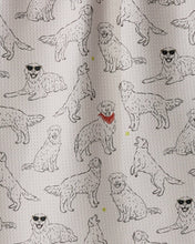Load image into Gallery viewer, Geometry Golden Gang Tea Towel