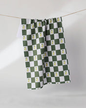 Load image into Gallery viewer, Geometry Pear Checker Tea Towel