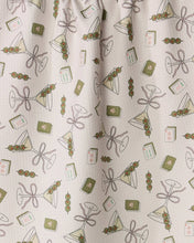 Load image into Gallery viewer, Geometry Martini Tiles Tea Towel - Mahjong