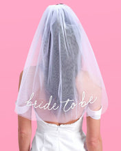 Load image into Gallery viewer, Bride To Be Embroidered Veil