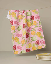 Load image into Gallery viewer, Geometry Disco Fruits Tea Towel