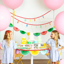 Load image into Gallery viewer, Bunting Birthday Banner