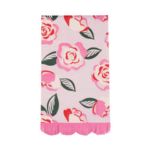 Load image into Gallery viewer, Roses Scalloped Dinner Napkin