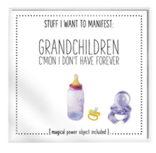 Load image into Gallery viewer, Stuff I Want To Manifest Charms