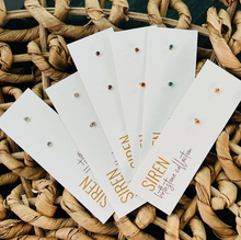 Load image into Gallery viewer, Birthstone Earrings