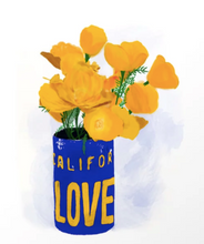 Load image into Gallery viewer, California Love - Poppy Can Print