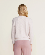 Load image into Gallery viewer, Barefoot Dreams CozyChic Lite Diamond Pointelle Cardigan