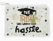 Load image into Gallery viewer, Beaded Graduation Coin Purse

