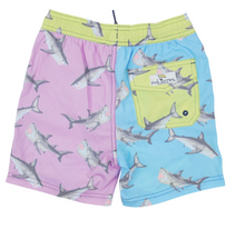 Load image into Gallery viewer, Shark Block Shorts