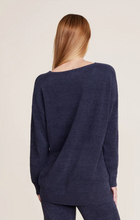 Load image into Gallery viewer, Barefoot Dreams CozyChic Ultra Lite V-Neck Hi-Low Pullover