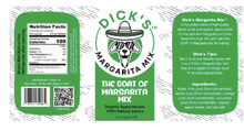 Load image into Gallery viewer, Dick's Margarita Mix
