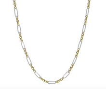 Load image into Gallery viewer, Mini Circuit Link Mixed Metals Chain Necklace