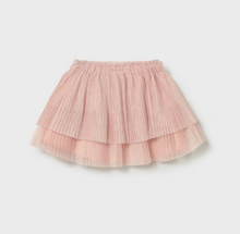 Load image into Gallery viewer, Pink Pleated Tulle Skirt
