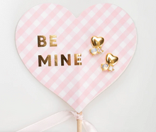 Load image into Gallery viewer, Heartogram Stud Earrings