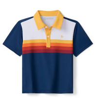 Load image into Gallery viewer, Slice of Sunset Polo Shirt - Mens & Kids