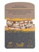 Load image into Gallery viewer, Stone Wrap Bracelet