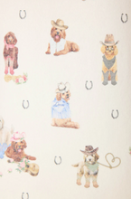 Load image into Gallery viewer, Ruff On The Range Dog Print Open Leg Pant