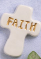 Load image into Gallery viewer, Tiny Ceramic Cross