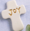 Load image into Gallery viewer, Tiny Ceramic Cross