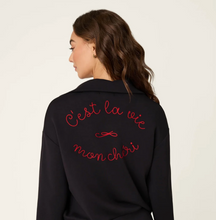 Load image into Gallery viewer, PJ Salavage C'est La Vie Quarter Zip & Pant Separates