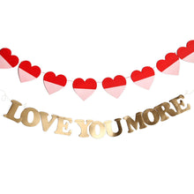 Load image into Gallery viewer, Love You More Banner Set