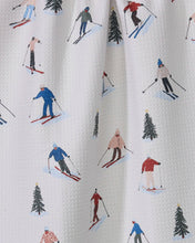 Load image into Gallery viewer, Geometry Alpine Run Tea Towel