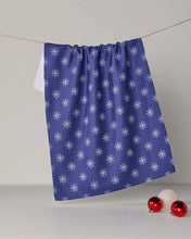 Load image into Gallery viewer, Geometry Snowy Tea Towel - Holiday 2026