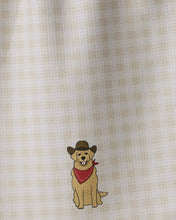 Load image into Gallery viewer, Geometry Golden Western Tea Towel