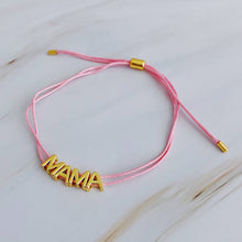 Load image into Gallery viewer, "Mama" Satin Thread Bracelet