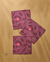 Load image into Gallery viewer, Geometry Rich Garnet Dishcloth Set