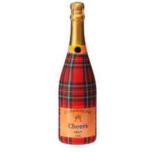 Load image into Gallery viewer, Red & Green Christmas Tartan / Champagne