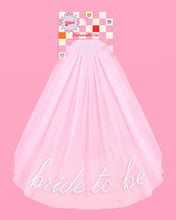 Load image into Gallery viewer, Bride To Be Embroidered Veil