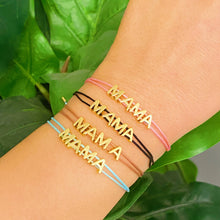Load image into Gallery viewer, "Mama" Satin Thread Bracelet