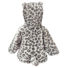 Load image into Gallery viewer, Leopard Faux Fur Baby Coat