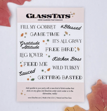 Load image into Gallery viewer, Glass Tats