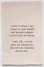 Load image into Gallery viewer, Quote Tea Towels