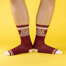 Load image into Gallery viewer, Old Fart Gym Crew Socks
