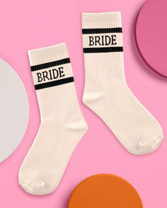 Black Bride Socks