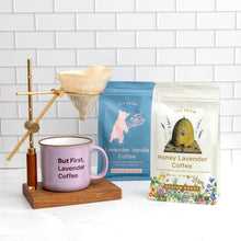 Load image into Gallery viewer, Lavender Vanilla Coffee – Organic Medium Roast, 10 oz Pouch
