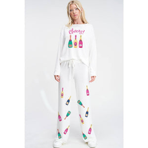 Champagne Loungewear Set